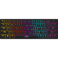 ARMAGGEDDON LOW PROFILE MODULAR MECH. KEYBOARD SMK-1C PSYCHSPARROW BLUE SWITH BLACK CLICKY