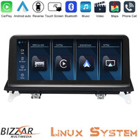 Bizzar bmw x5 & x6 2010-2013 (Cic) Linux Apple Carplay | Android Auto Screen 10.25″ hd Anti-Reflection u-bm-9225gn