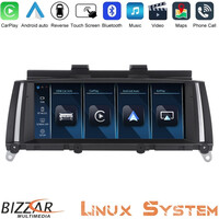 Bizzar bmw x3 f25 & x4 f26 nbt Linux Apple Carplay | Android Auto Screen 10.25″ hd Anti-Reflection u-bm-9223gn