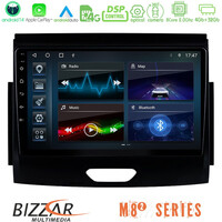 Bizzar m8² Series 8core Android14 4+32gb  Ford Ranger 2017-2022 Navigation Multimedia Tablet 9" με Carplay & Android Auto u-m82-Fd0496