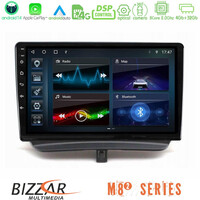 Bizzar m8² Series 8core Android14 4+32gb  Ford Courier 2015-2023 Navigation Multimedia Tablet 9" με Carplay & Android Auto u-m82-Fd1794