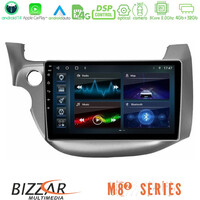 Bizzar m8² Series 8core Android14 4+32gb  Honda Jazz 2009-2013 Navigation Multimedia Tablet 10" με Carplay & Android Auto u-m82-Hd0197