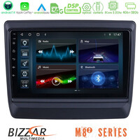 Bizzar m8² Series 8core Android14 4+32gb  Isuzu d-max 2020-2023 Navigation Multimedia Tablet 9" με Carplay & Android Auto u-m82-Iz715