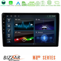 Bizzar m8² Series 8core Android14 4+32gb  kia Ceed 2007-2009 Navigation Multimedia Tablet 9″ με Carplay & Android Auto με Carplay & Android Auto u-m82-Ki1099