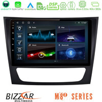 Bizzar m8² Series 8core Android14 4+32gb  Mercedes e Class / cls Class Navigation Multimedia Tablet 9" με Carplay & Android Auto u-m82-Mb0760