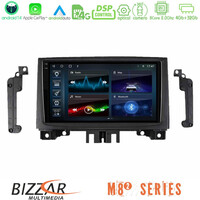 Bizzar m8² Series 8core Android14 4+32gb  Mercedes Sprinter/vw Crafter 2006-2018 Navigation Multimedia Tablet 9″ με Carplay & Android Auto u-m82-Mb1705