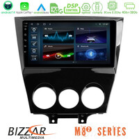 Bizzar m8² Series 8core Android14 4+32gb  Mazda rx8 2008-2012 Navigation Multimedia Tablet 9" με Carplay & Android Auto u-m82-Mz0452