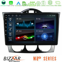 Bizzar m8² Series 8core Android14 4+32gb  Mazda rx8 2003-2008 Navigation Multimedia Tablet 9" με Carplay & Android Auto u-m82-Mz1351