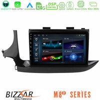 Bizzar m8² Series 8core Android14 4+32gb  Opel Mokka 2016-2020 Navigation Multimedia Tablet 9" με Carplay & Android Auto u-m82-Op0101