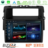 Bizzar m8² Series 8core Android14 4+32gb  Renault/nissan/opel Navigation Multimedia Tablet 10" με Carplay & Android Auto u-m82-Rn1338