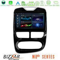 Bizzar m8² Series 8core Android14 4+32gb  Renault Clio 2012-2016 Navigation Multimedia Tablet 10" με Carplay & Android Auto u-m82-Rn783