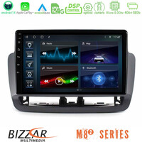 Bizzar m8² Series 8core Android14 4+32gb  Seat Ibiza 2012-2015 Navigation Multimedia Tablet 9" με Carplay & Android Auto u-m82-St1832