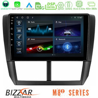 Bizzar m8² Series 8core Android14 4+32gb  Subaru Forester Navigation Multimedia Tablet 9" με Carplay & Android Auto u-m82-Su0299