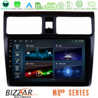 Bizzar m8² Series 8core Android14 4+32gb  Suzuki Swift 2005-2010 Navigation Multimedia Tablet 10" με Carplay & Android Auto u-m82-Sz0255