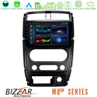 Bizzar m8² Series 8core Android14 4+32gb  Suzuki Jimny 2007-2017 Navigation Multimedia Tablet 9" με Carplay & Android Auto u-m82-Sz0874