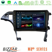 Bizzar m8² Series 8core Android14 4+32gb  Toyota Prius 2010-2015 Navigation Multimedia Tablet 10" με Carplay & Android Auto u-m82-Ty1082