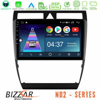 Bizzar nd2 Series 8core Android14 2+32gb  Audi a6 (C5) 1997-2004 Navigation Multimedia Tablet 9" με Carplay & Android Auto u-nd2-Au0857