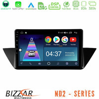 Bizzar nd2 Series 8core Android14 2+32gb  bmw χ1 e84 Navigation Multimedia Tablet 10" με Carplay & Android Auto u-nd2-Bm0846