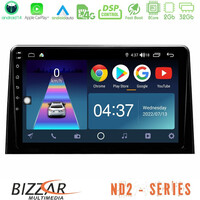 Bizzar nd2 Series 8core Android14 2+32gb  Peugeot Partner / Citroën Berlingo 2020-&Gt; Navigation Multimedia Tablet 10" με Carplay & Android Auto u-nd2-Ct1028
