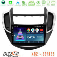 Bizzar nd2 Series 8core Android14 2+32gb  Chevrolet Trax 2013-2020 Navigation Multimedia Tablet 9" με Carplay & Android Auto u-nd2-Cv0053