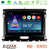 Bizzar nd2 Series 8core Android14 2+32gb  Ford Ranger 2017-2022 Navigation Multimedia Tablet 9" με Carplay & Android Auto u-nd2-Fd0631