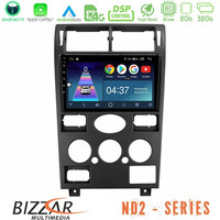 Bizzar nd2 Series 8core Android14 2+32gb  Ford Mondeo 2001-2004 Navigation Multimedia Tablet 9" με Carplay & Android Auto u-nd2-Fd1193