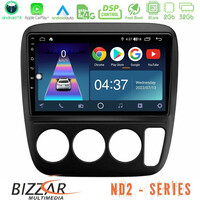 Bizzar nd2 Series 8core Android14 2+32gb  Honda crv 1997-2001 Navigation Multimedia Tablet 9" με Carplay & Android Auto u-nd2-Hd0935
