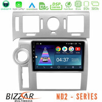 Bizzar nd2 Series 8core Android14 2+32gb  Hummer h2 2008-2009 Navigation Multimedia Tablet 9" με Carplay & Android Auto u-nd2-Hu002n