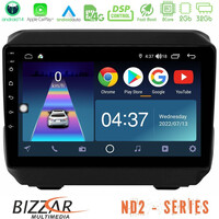 Bizzar nd2 Series 8core Android14 2+32gb  Jeep Wrangler 2018-> Navigation Multimedia Tablet 9" με Carplay & Android Auto u-nd2-Jp0865