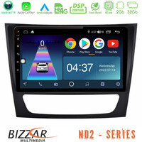 Bizzar nd2 Series 8core Android14 2+32gb  Mercedes e Class / cls Class Navigation Multimedia Tablet 9" με Carplay & Android Auto u-nd2-Mb0760