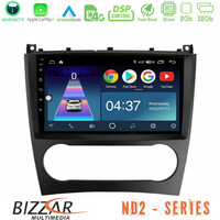 Bizzar nd2 Series 8core Android14 2+32gb  Mercedes W203 Facelift Navigation Multimedia Tablet 9" με Carplay & Android Auto u-nd2-Mb0926