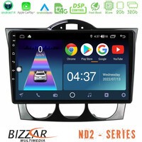 Bizzar nd2 Series 8core Android14 2+32gb  Mazda rx8 2003-2008 Navigation Multimedia Tablet 9" με Carplay & Android Auto u-nd2-Mz1351