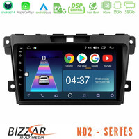 Bizzar nd2 Series 8core Android14 2+32gb  Mazda cx-7 2007-2011 Navigation Multimedia Tablet 9" με Carplay & Android Auto u-nd2-Mz968