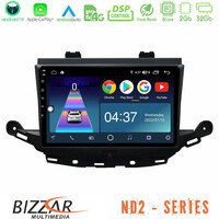 Bizzar nd2 Series 8core Android14 2+32gb  Opel Astra k 2015-2019 Navigation Multimedia Tablet 9" με Carplay & Android Auto u-nd2-Op0113