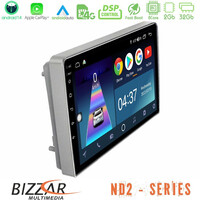 Bizzar nd2 Series 8core Android14 2+32gb  Opel Astra/corsa/antara/zafira Navigation Multimedia Tablet 9" με Carplay & Android Auto u-nd2-Op0697