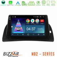 Bizzar nd2 Series 8core Android14 2+32gb  Renault Kangoo 2015-2018 Navigation Multimedia Tablet 9" με Carplay & Android Auto u-nd2-Rn1027