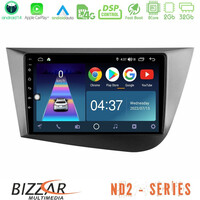 Bizzar nd2 Series 8core Android14 2+32gb  Seat Leon Navigation Multimedia Tablet 9" με Carplay & Android Auto u-nd2-St0839