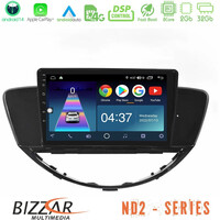 Bizzar nd2 Series 8core Android14 2+32gb  Subaru Tribeca 2007-2014 Navigation Multimedia Tablet 9" με Carplay & Android Auto u-nd2-Su2062