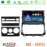 Bizzar nd2 Series 8core Android14 2+32gb  Toyota Land Cruiser J120 2002-2009 Navigation Multimedia Tablet 9" με Carplay & Android Auto u-nd2-Ty0451