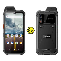 UNIWA smartphone W999, 6.3", 8/128GB , ηχείο 2W, Atex Zone 2, IP68, μαύρο