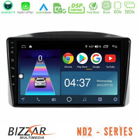Bizzar nd2 Series 8core Android14 2+32gb  Jeep Grand Cherokee 2005-2007 Navigation Multimedia Tablet 10″ με Carplay & Android Auto με Carplay & Android Auto u-nd2-Jp1701