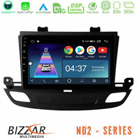 Bizzar nd2 Series 8core Android14 2+32gb  Opel Insignia 2 2017-2020 Navigation Multimedia Tablet 9"  με Carplay & Android Auto u-nd2-Op1402