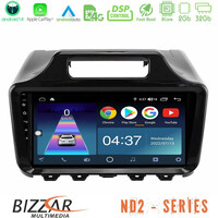 Bizzar nd2 Series 8core Android14 2+32gb  Toyota iq 2008 – 2015 Navigation Multimedia Tablet 9″ με Carplay & Android Auto με Carplay & Android Auto u-nd2-Ty2197
