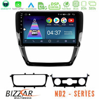 Bizzar nd2 Series 8core Android14 2+32gb  vw Jetta Navigation Multimedia Tablet 10" με Carplay & Android Auto u-nd2-Vw0001