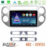 Bizzar nd2 Series 8core Android14 2+32gb  vw Tiguan Navigation Multimedia Tablet 9" με Carplay & Android Auto u-nd2-Vw0083