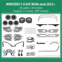 DIQ AMBIENT 8176 CN BENZ C (W206) (Digital iQ Ambient Light for Mercedes C (W206) mod.2022> , 24 Lights)