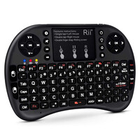 RIITEK ασύρματο πληκτρολόγιο Mini i8+ με touchpad, backlit, 2.4GHz