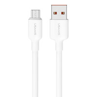 USAMS καλώδιο micro USB σε USB US-SJ607, 10W, 1m, λευκό