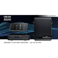 Axton A894DSP 8.1-channel DSP-Amplifier with 8 x 75 W RMS