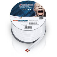 Oehlbach Speaker Wire SP-15 Καλώδιο Ηχείων 2 x 1,5 mm² 10m White (Τεμάχιο)